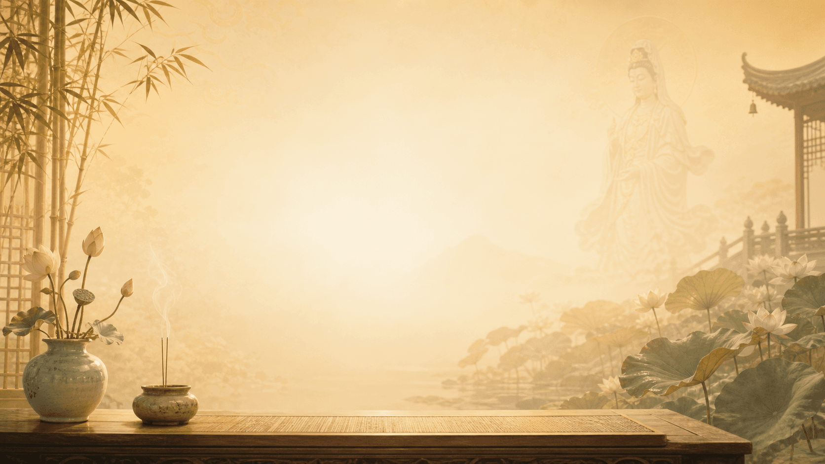 Guanyin Oracle online drawing page with moon blocks, lot cup, and translated result